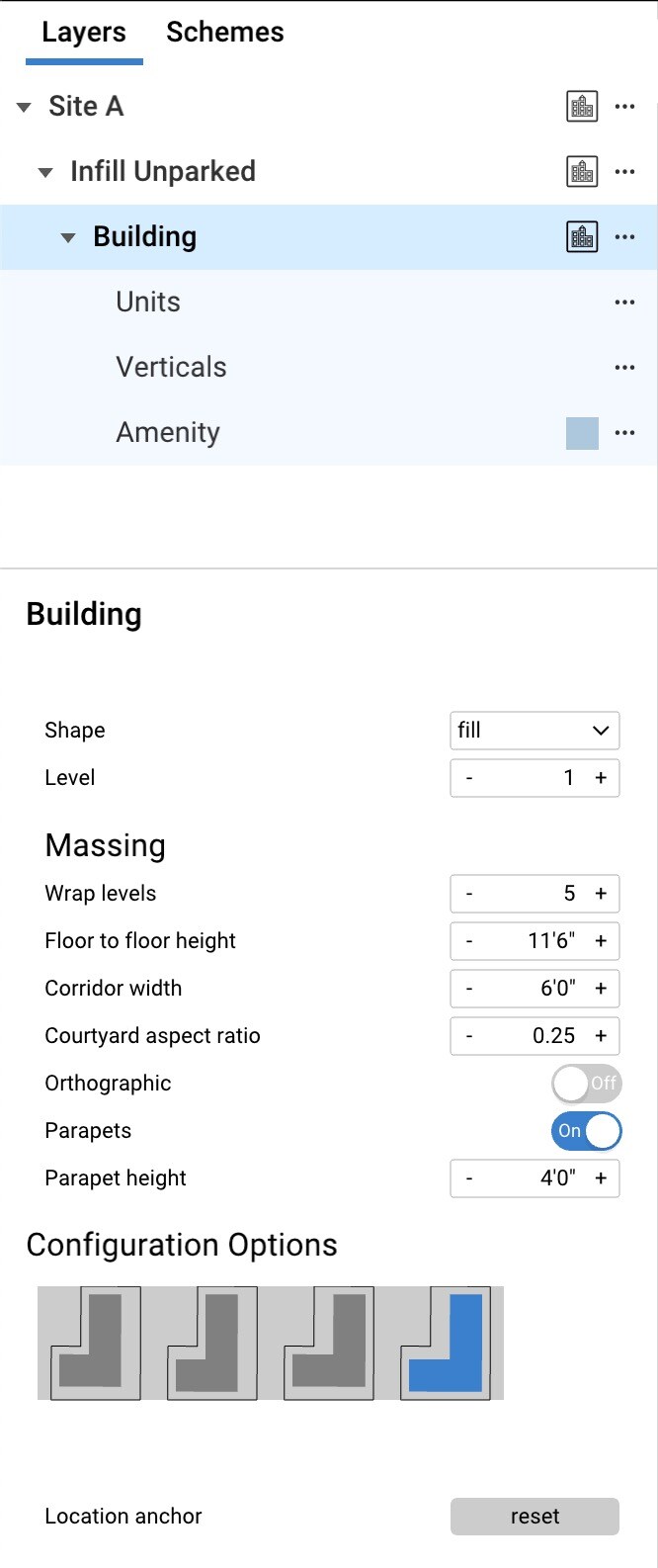 Manipulating Buildings
