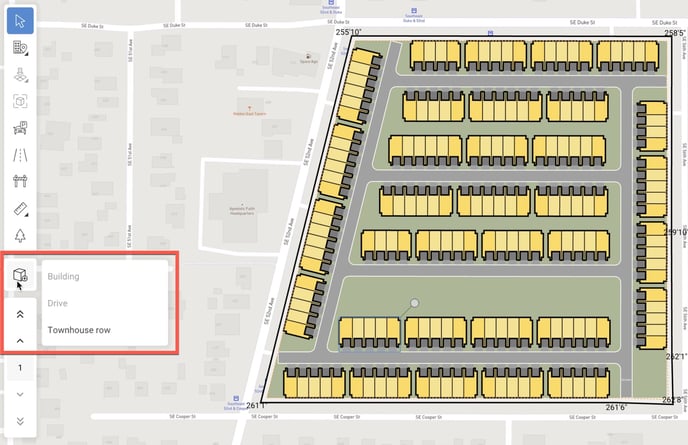 Add townhouse row