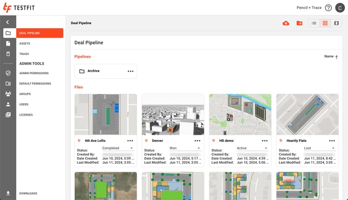 tile view