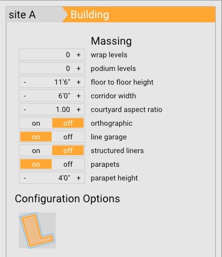 Manipulate buildings 02 building input panel