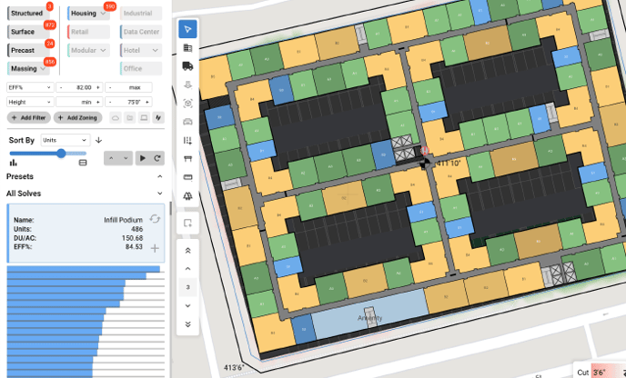 Custom-Top-Solve-TestFit-Generative-Design